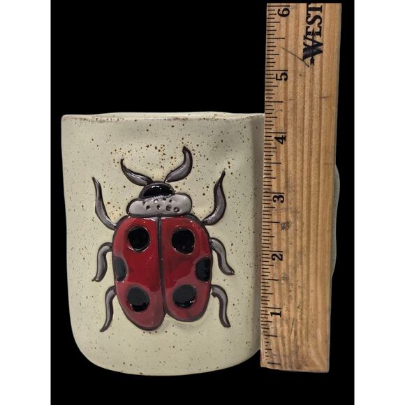 Anthropologie Woodland Coffee Tea Mug Ladybug - Picture 9 of 9